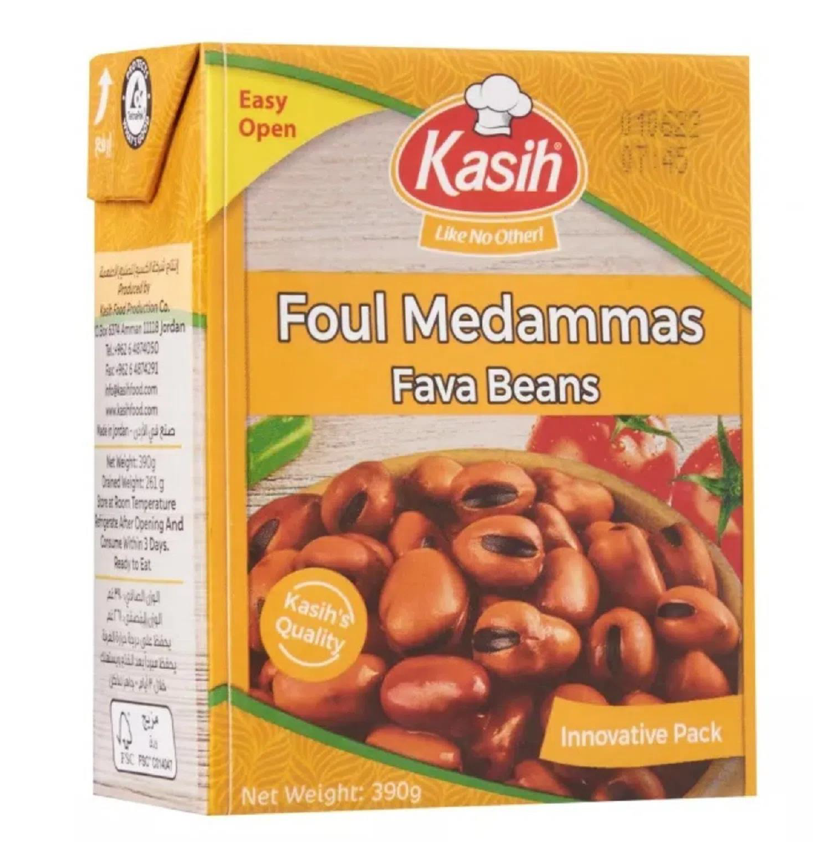 Kasih Fava Beans – Foul Medammas