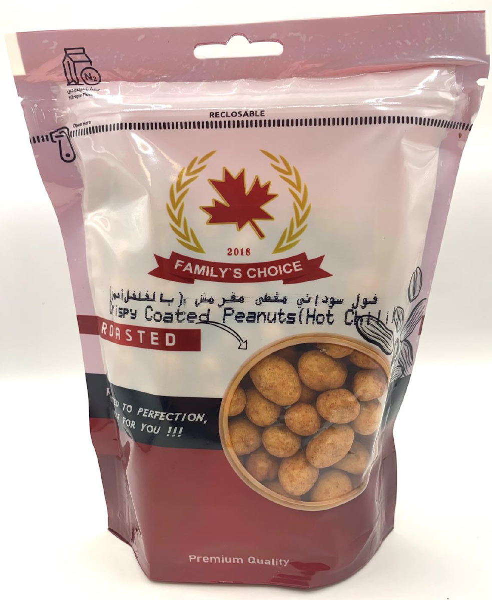 Family’s Choice Crispy Coated Peanuts – Hot Chilli